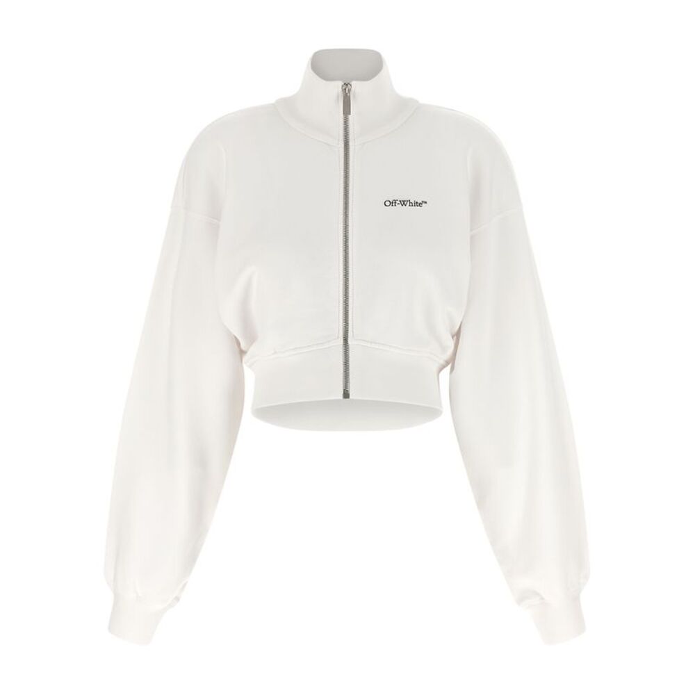 Off-White White Cotton Women's Sweatshirt